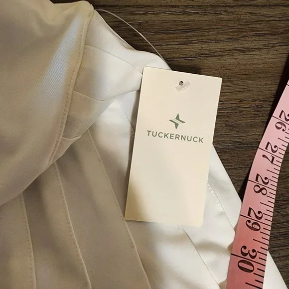 Tuckernuck White and Fresh Buds Tennis Skirt NWT White Small - Picture 6 of 9